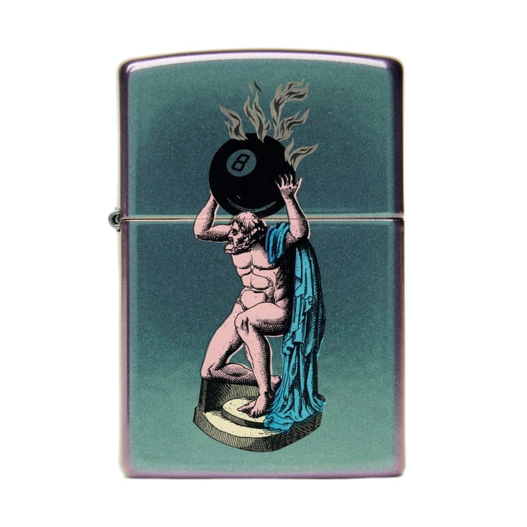 Atlas (Highs and Lows) Zippo® Lighter Image 3