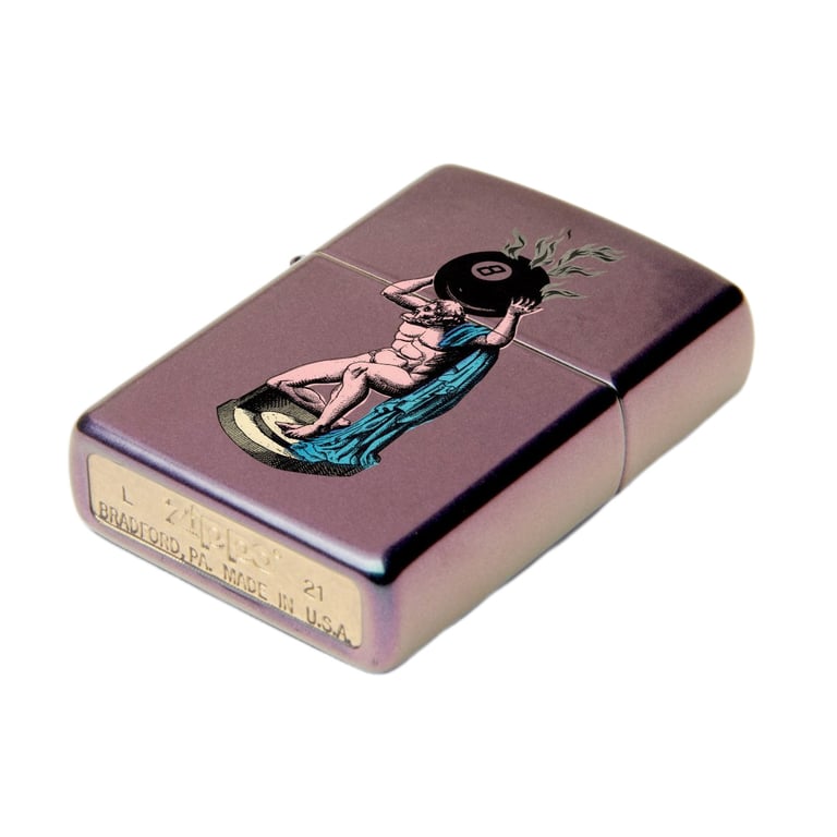 Atlas (Highs and Lows) Zippo® Lighter Image 2