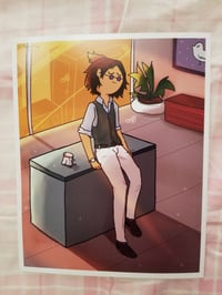 Sunset Counter Simon Print