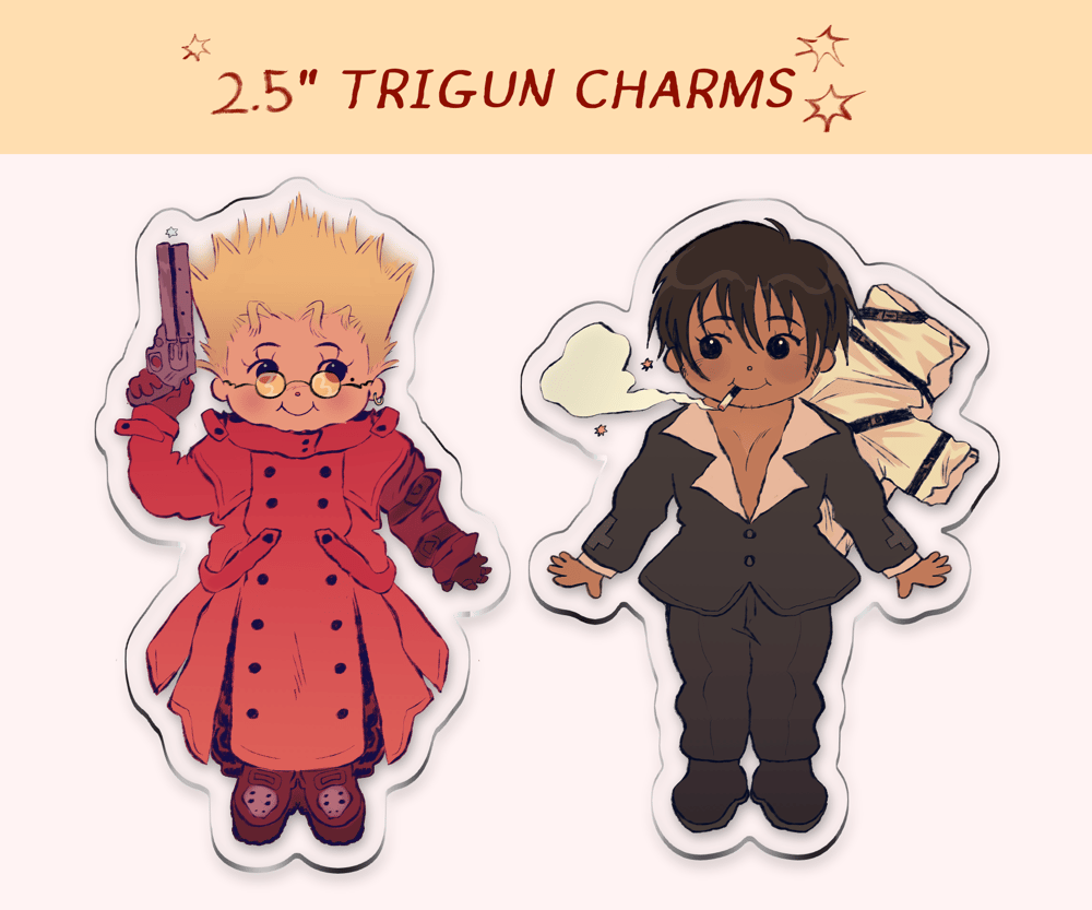 Trigun Charms