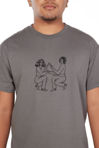 Image 3 of Hermanas Grey Tee