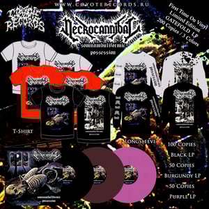 Image of Necrocannibal Somnambuliformic Possession LP