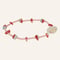 Image of Pink orange Hawaii bracelet