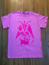 Pink on Pink Baphomet Shirt