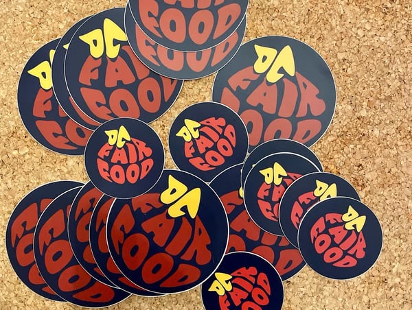 Image of DC Fair Food Stickers