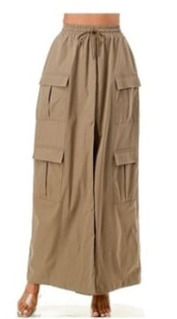 Image 1 of Plus Cargo Skirt