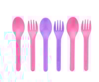 Image 1 of Omie Utensil Set 6pcs Pink / Purple