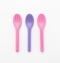Image 2 of Omie Utensil Set 6pcs Pink / Purple