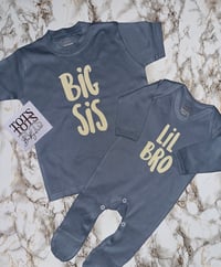 Image 1 of Big & Lil Dusty Blue