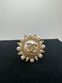 Image 1 of Chanel Gold Sun Ring