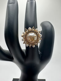 Image 3 of Chanel Gold Sun Ring