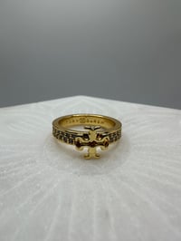 Image 2 of Tory Burch Gold Band