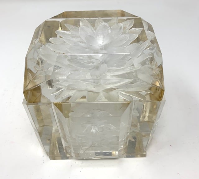 Image of Clear Petite Lucite Box