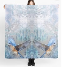Image 1 of Blue Bird limited edition scarf