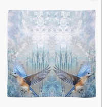Image 2 of Blue Bird limited edition scarf