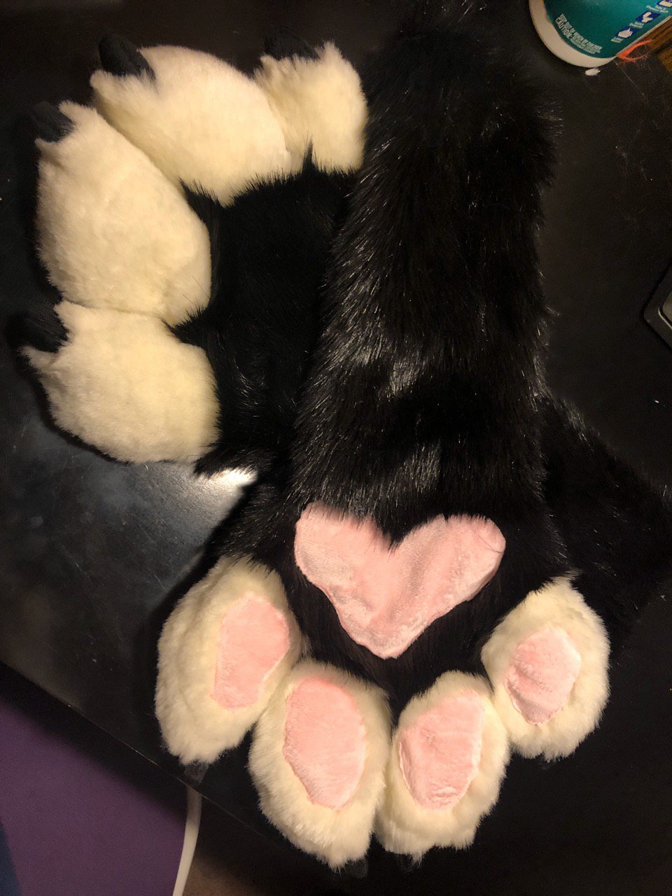 Image of Puffy Hand paw commission 