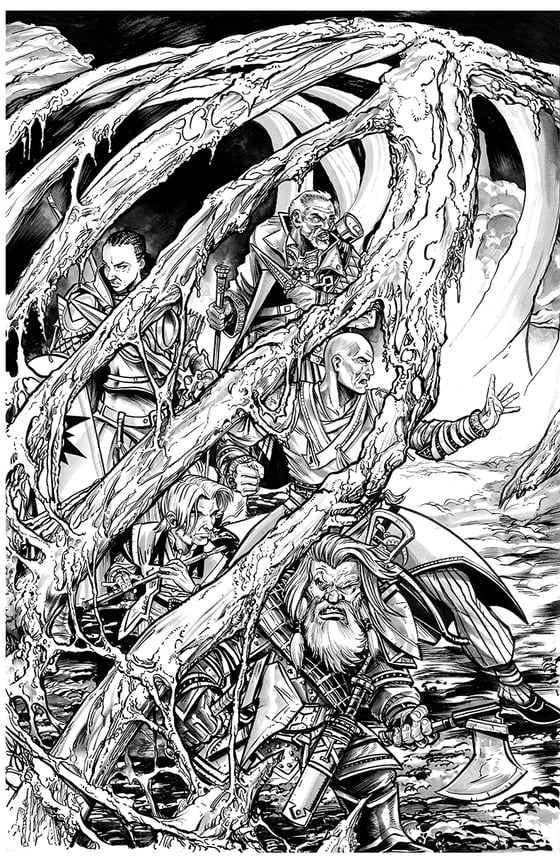 Image of PATHFINDER: WAKE THE DEAD- Original Cover Art