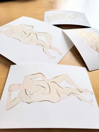 Image 4 of 'The Lovers' Gilded Edition Prints