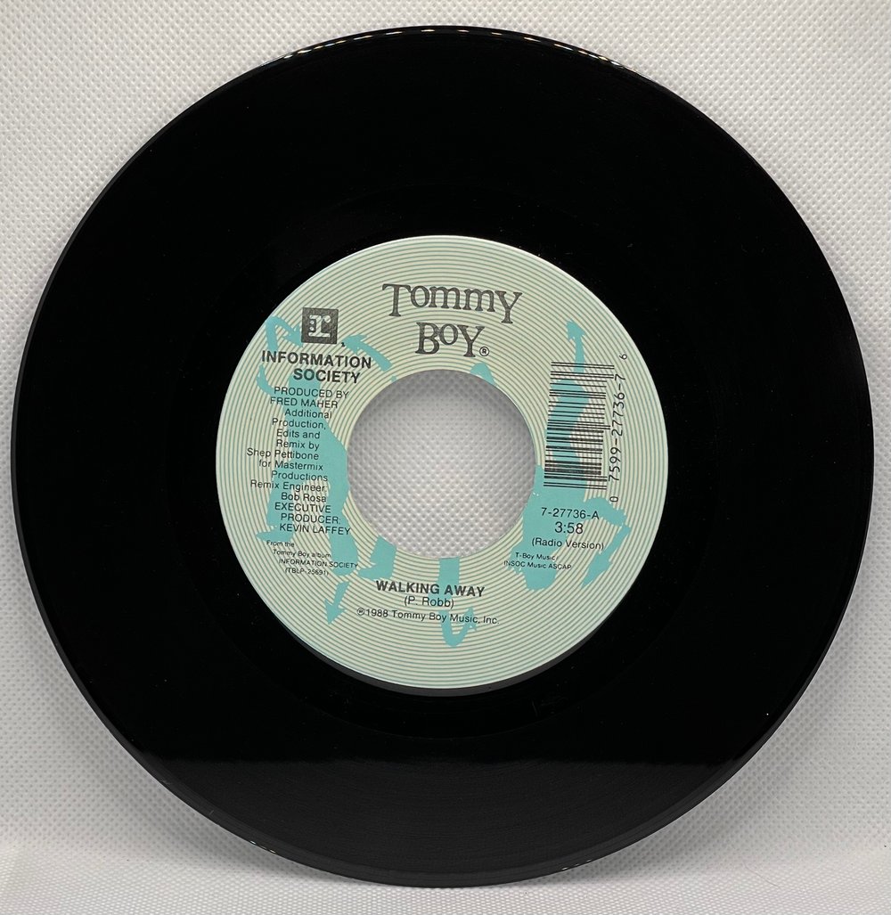 Information Society- Walking Away/Make it Funkier 1988 7β 45rpm