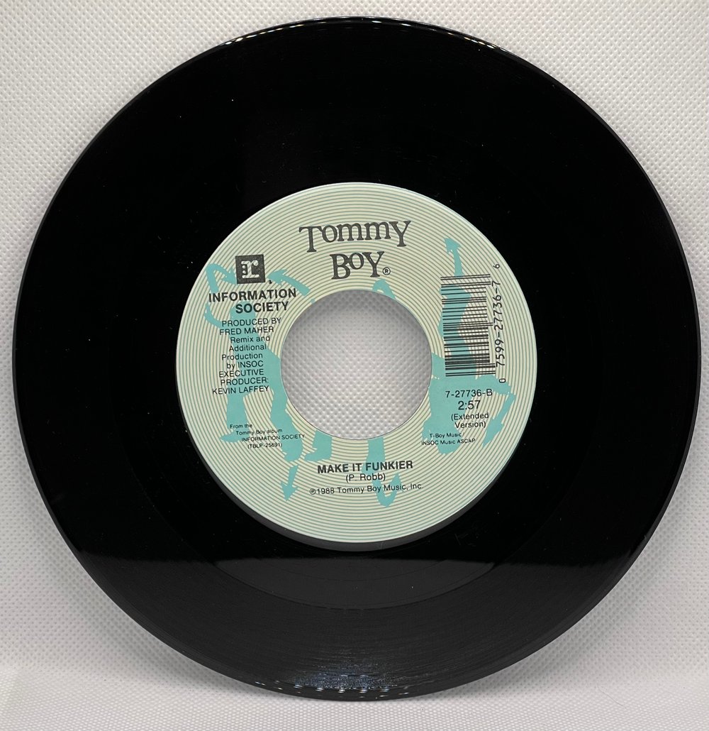 Information Society- Walking Away/Make it Funkier 1988 7β 45rpm