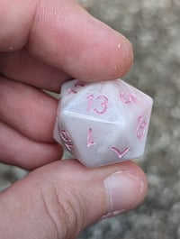 Image 5 of Pink Ripples Standard D20 Single