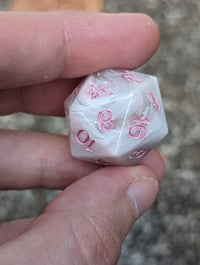 Image 4 of Pink Ripples Standard D20 Single