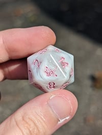 Image 1 of Pink Ripples Standard D20 Single