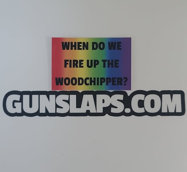 305. Woodchipper Sticker