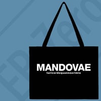 Image 1 of Shopping Bag Canvas - MANDOVAE CV (EBZ013)