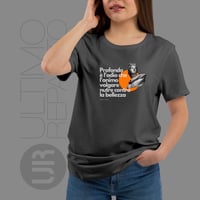 Image 3 of T-Shirt Donna G - Odio e Bellezza, E. Jünger (UR095)