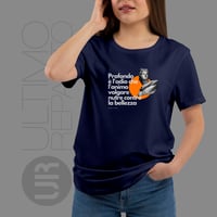 Image 2 of T-Shirt Donna G - Odio e Bellezza, E. Jünger (UR095)