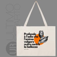 Image 2 of Shopping Bag Canvas - Odio e Bellezza, E. Jünger (UR095)