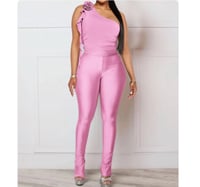 Image 2 of “Plethora of Pink” One-Shoulder Co-ord 