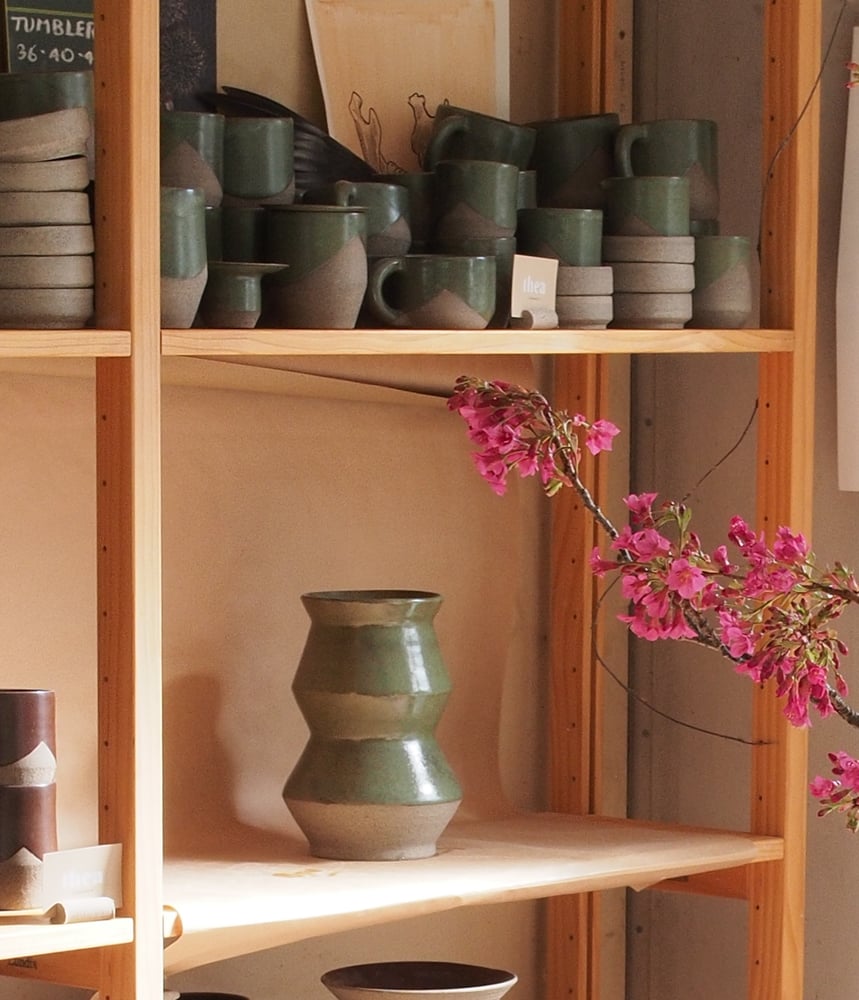 Image of Angled Vase - Pōuriuri