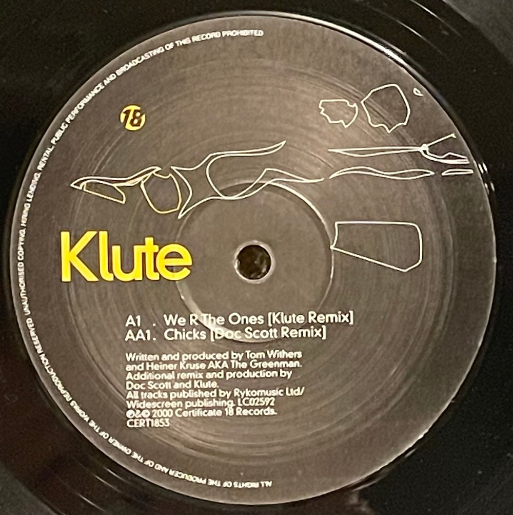 Klute- We R the ones/Chicks 2001 12β