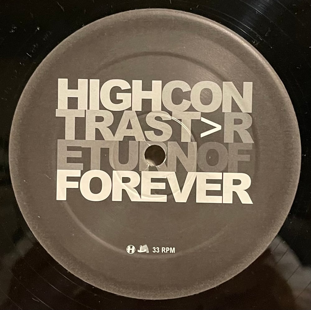 High Contrast - Return of Forever/So Confused 2002 12β