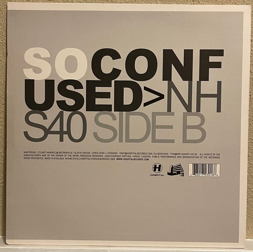 High Contrast - Return of Forever/So Confused 2002 12β