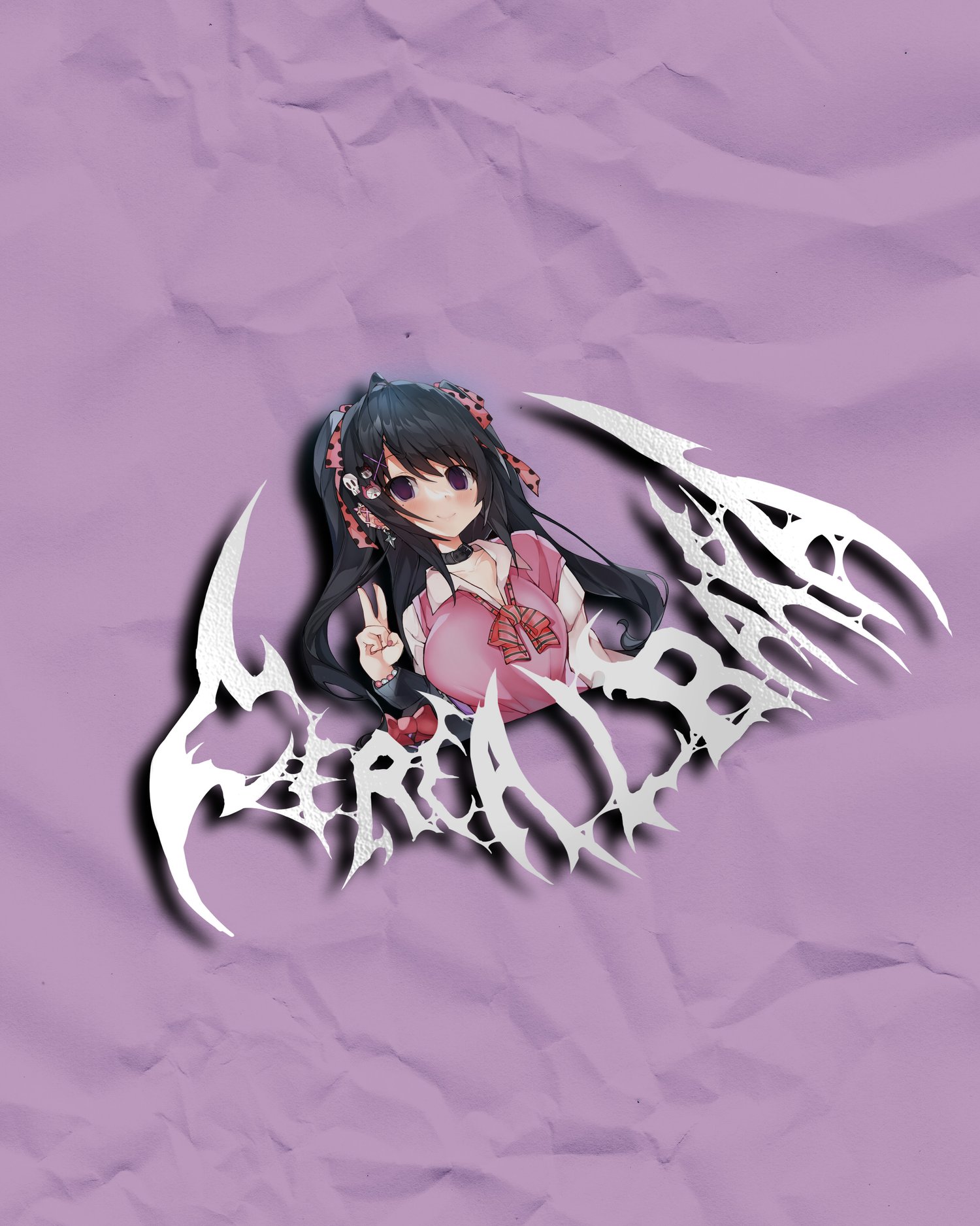Image of Aiko Metal Logo Sticker