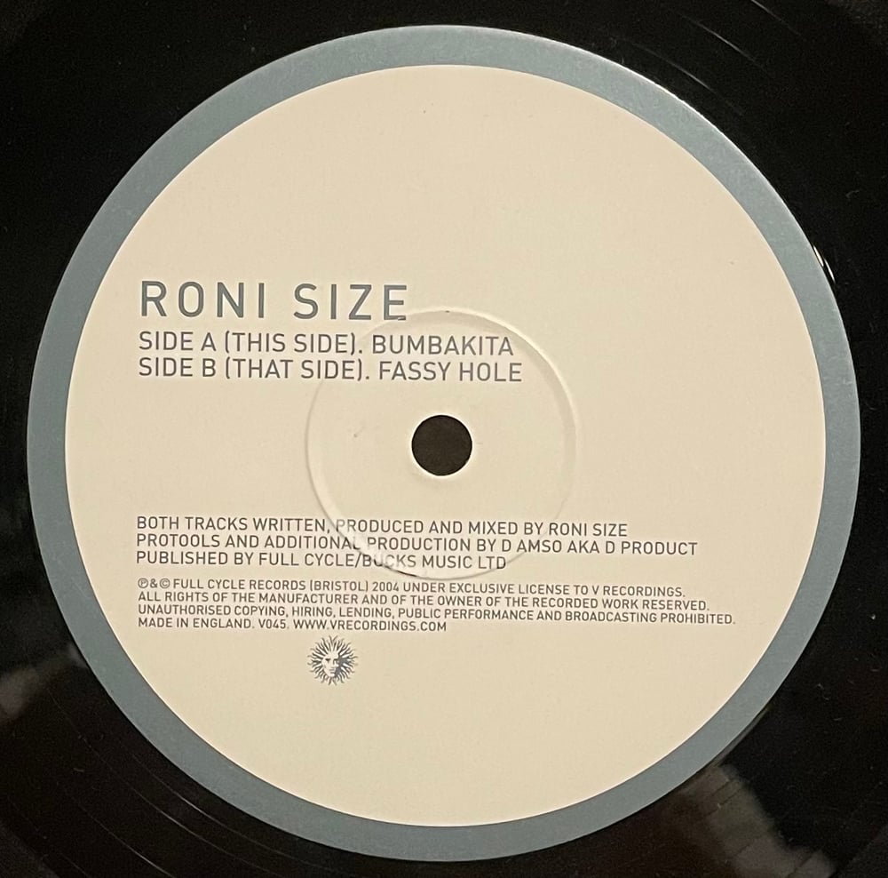 Roni Size - Bumbakita/Fassy Hole 2004 12β