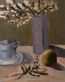 Image 1 of Poire, fleurs et tasse