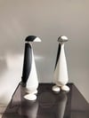 PAREJA DE LÁMPARAS PINGUINOS, AÑOS 80