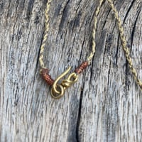 Image 2 of Ruby & Green Tourmaline Necklace