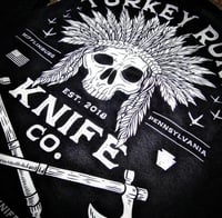 Image 2 of TRKC INDIAN CHIEF SKULL TEE / BLACK