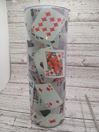 Image 1 of Tumbler/ Playing Cards