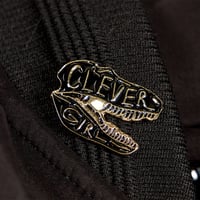 Image 4 of Clever Girl (BLACK & GOLD) Soft Enamel Pin