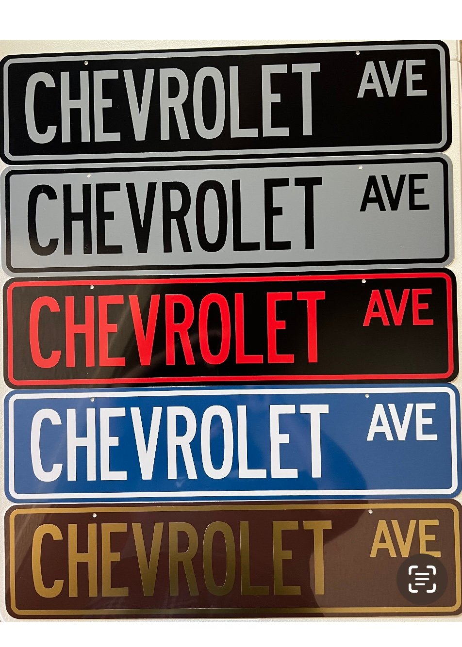 Street signs