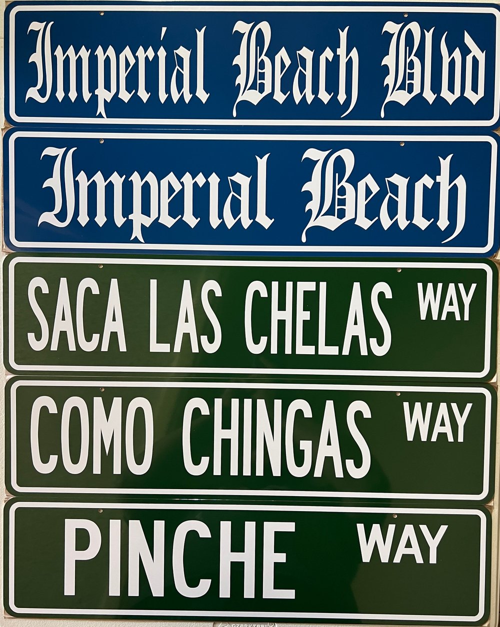 Street signs