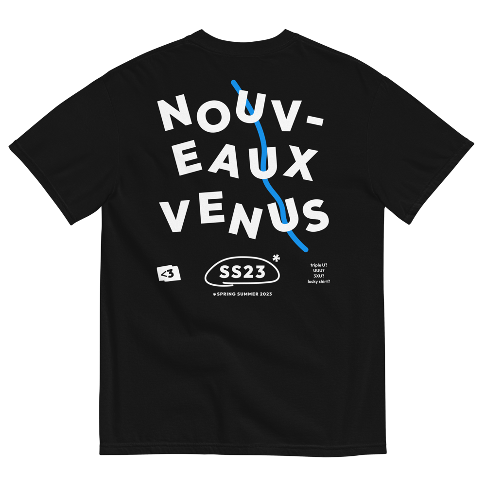 "UUU?" TEE-SHIRT NOIR