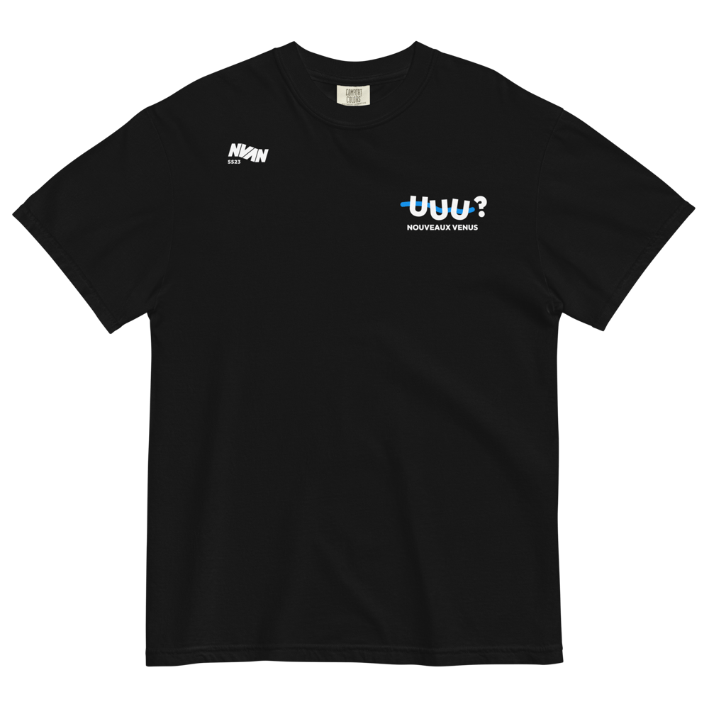 "UUU?" TEE-SHIRT NOIR