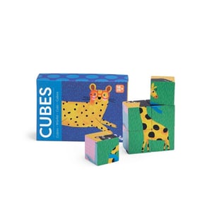Image of Puzzle animales 6 cubos